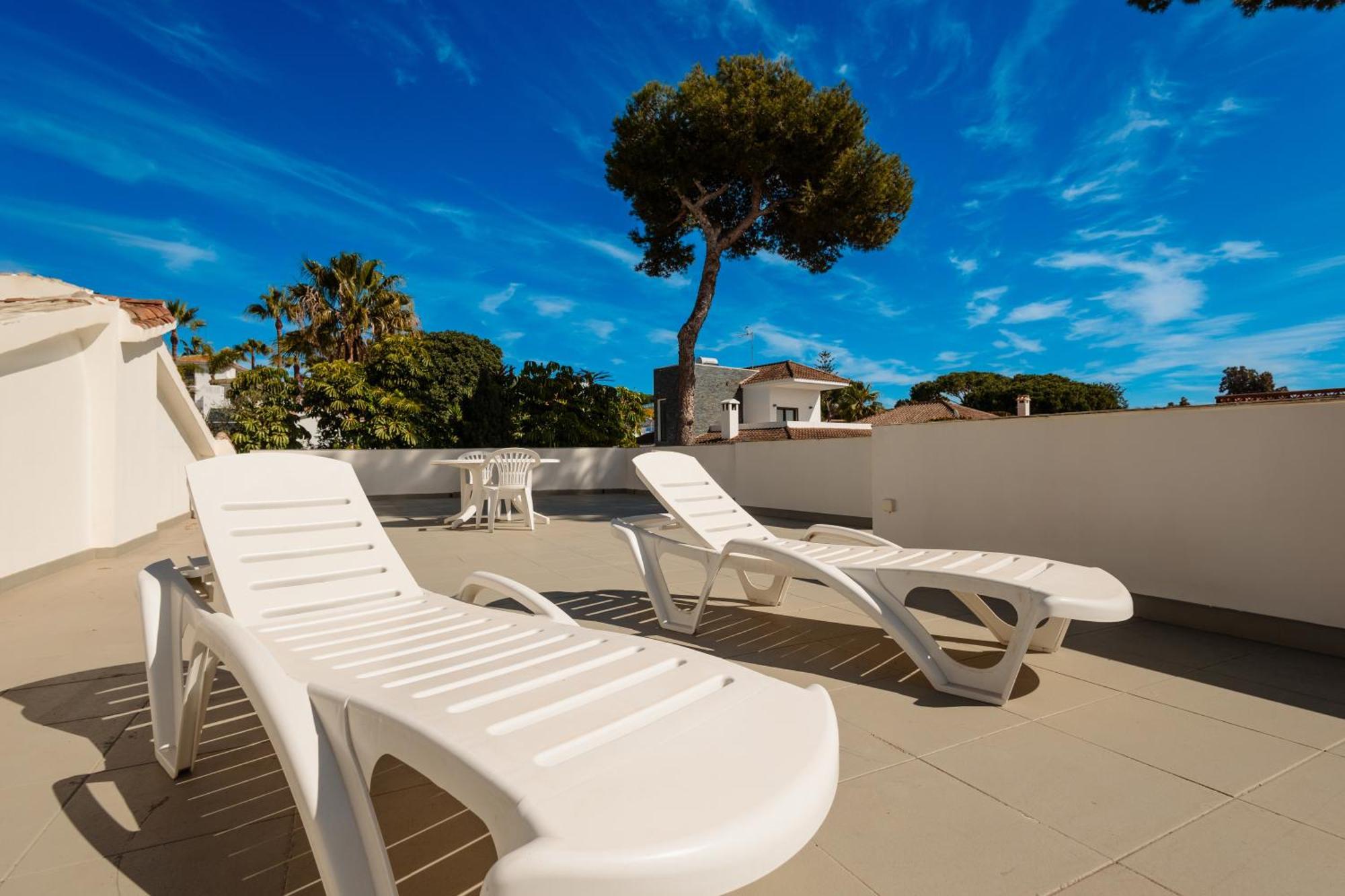 House At The Beach In Costabella, Marbellac Extérieur photo
